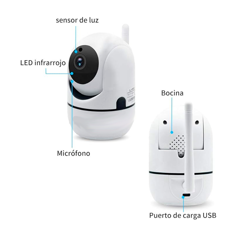 Camara De Seguridad Robotica IP